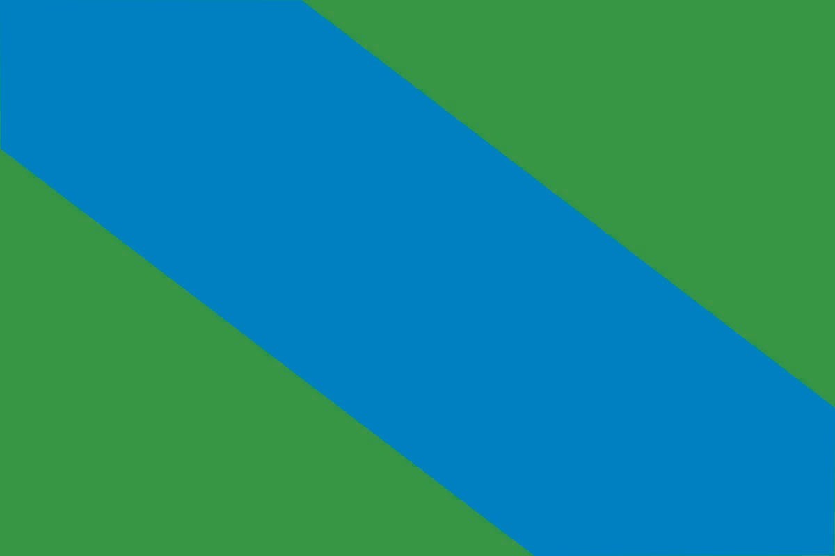 Bandera de mesa de Somiedo