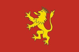 Bandera de mesa de Tineo