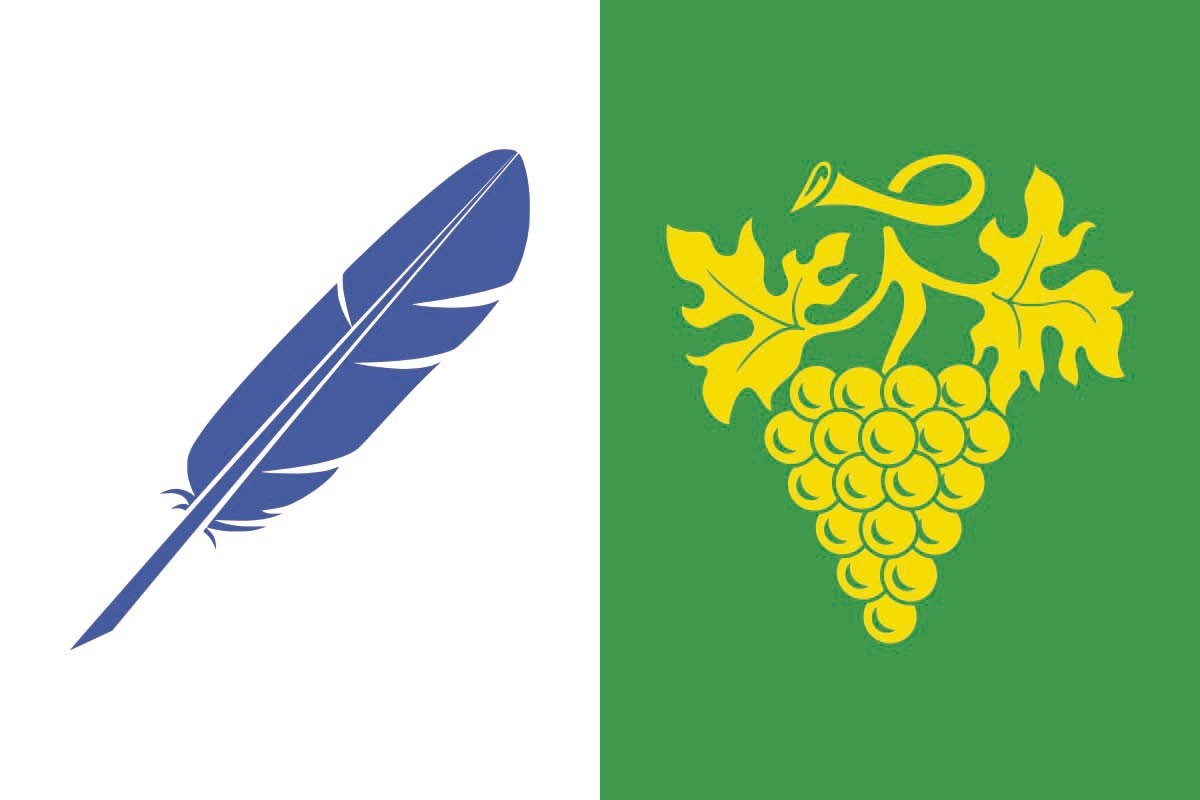 Bandera de mesa de Toén Bandera de mesa de Toén