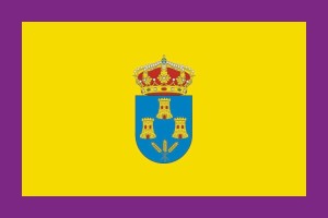 Bandera de mesa de Torres de la Alameda