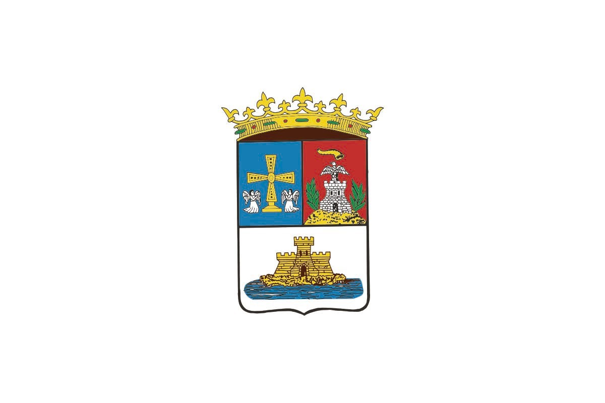 Bandera de mesa de Vegadeo