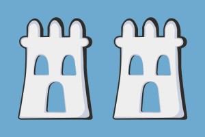 Bandera de mesa de Vilaboa Bandera de mesa de Vilaboa