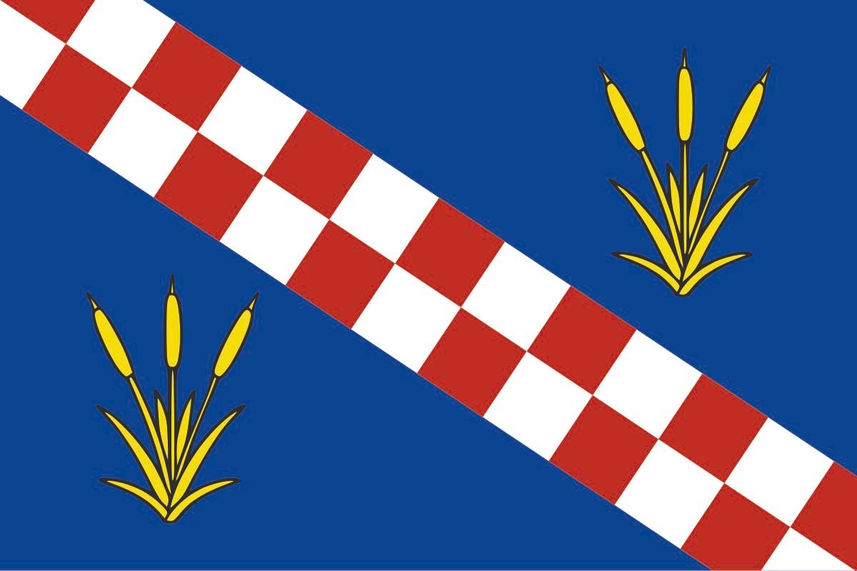 Bandera de mesa de Xunqueira de Espadanedo Bandera de mesa de Xunqueira de Espadanedo