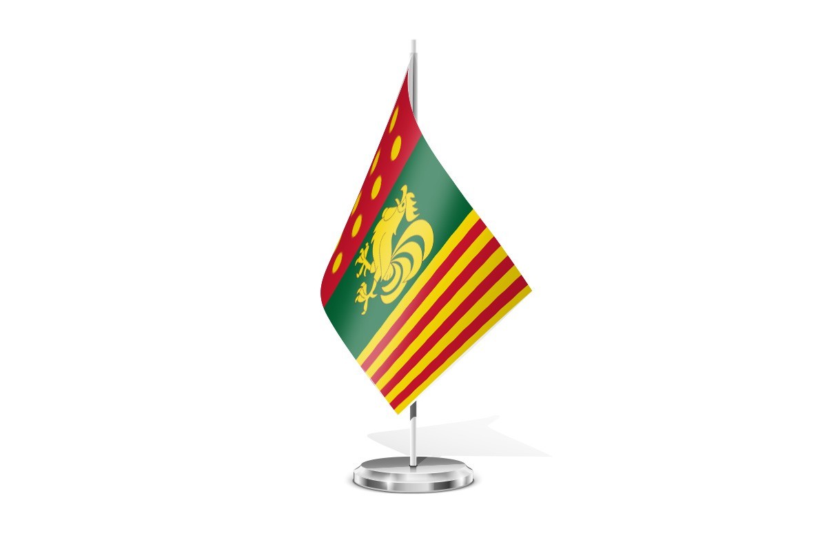 Bandera de mesa de Aitona