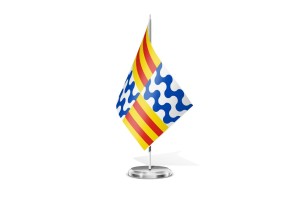 Bandera de mesa de Badalona 123