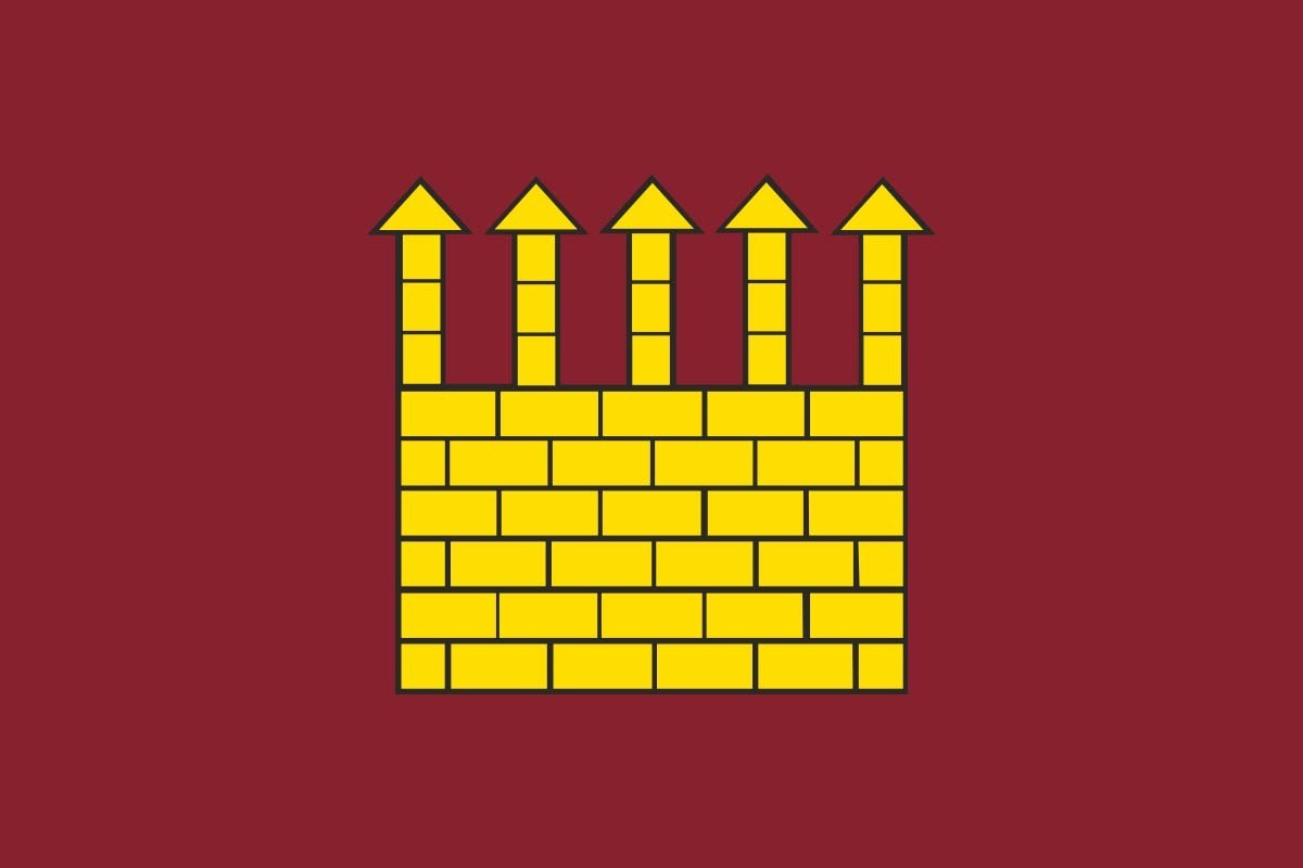 Bandera de mesa de Castell de Mur