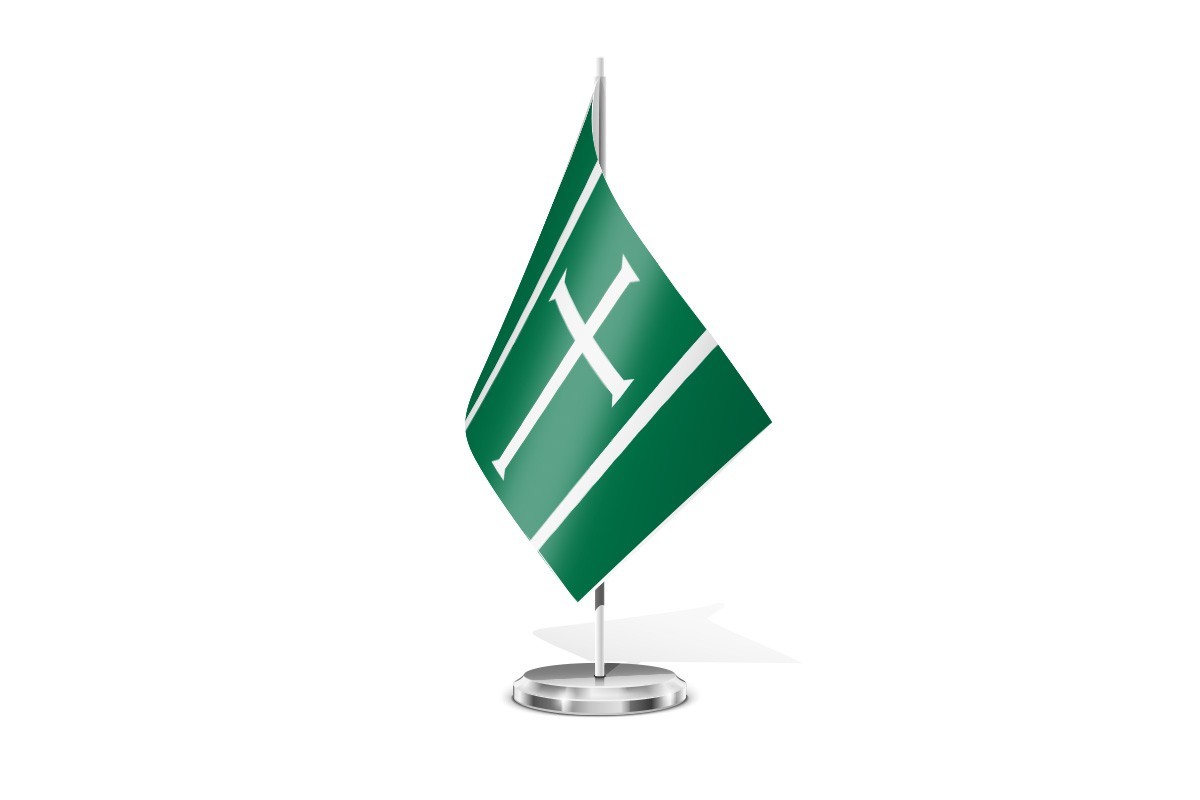 Bandera de mesa de Montclar