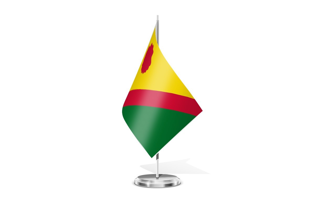 Bandera de mesa de Olesa de Bonesvalls
