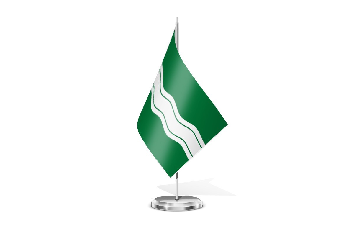 Bandera de mesa de Sant Jaume d'Enveja