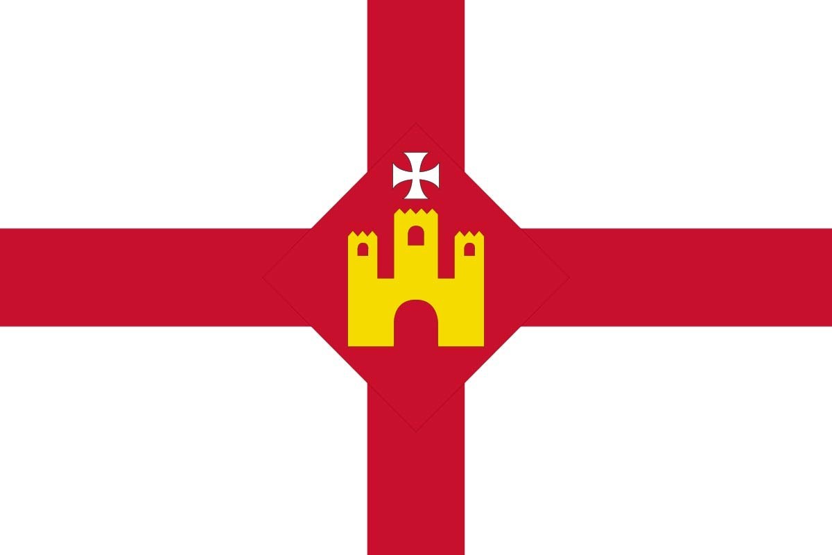 Bandera de mesa de Sitges