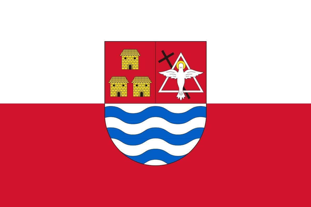 Bandera de mesa de Casas Altas