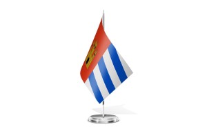 Bandera de mesa de Vall de Almonacid 123