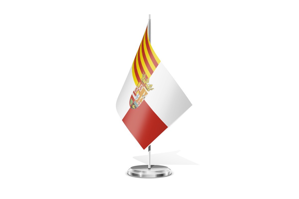 Bandera de mesa de Abanilla