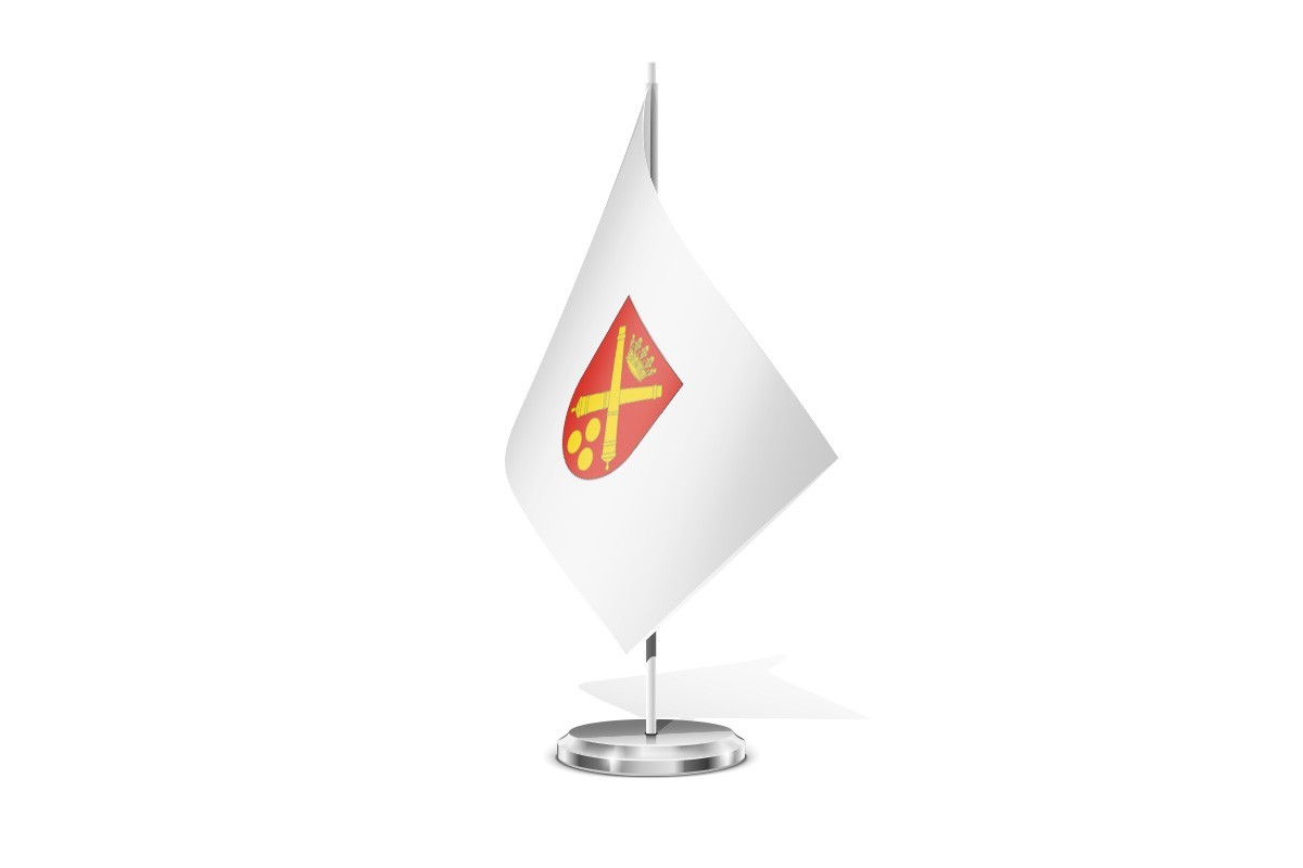 Bandera de mesa de Abárzuza