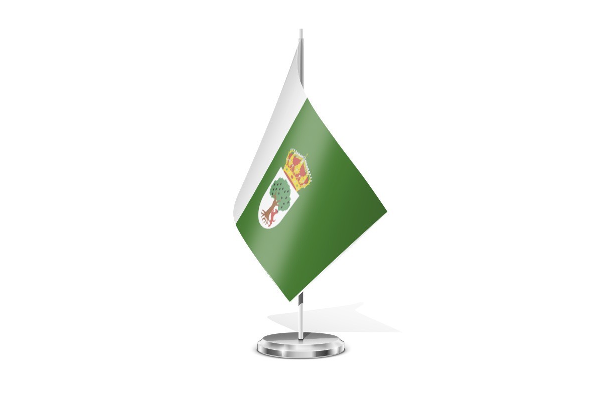 Bandera de mesa de Aceuchal