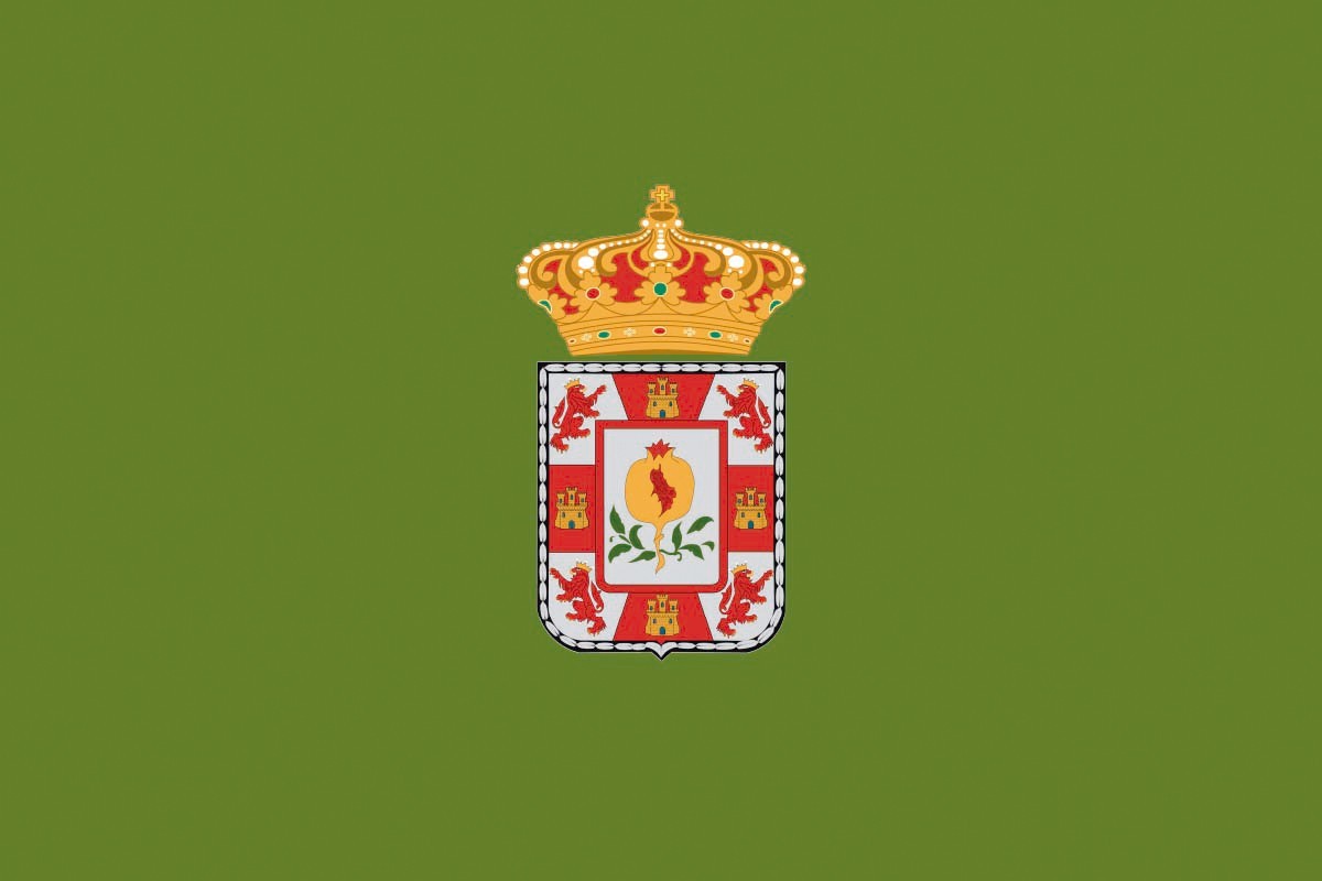 Bandera de Granada provincia de alta calidad para exterior Bandera de Granada provincia de alta calidad para exterior
