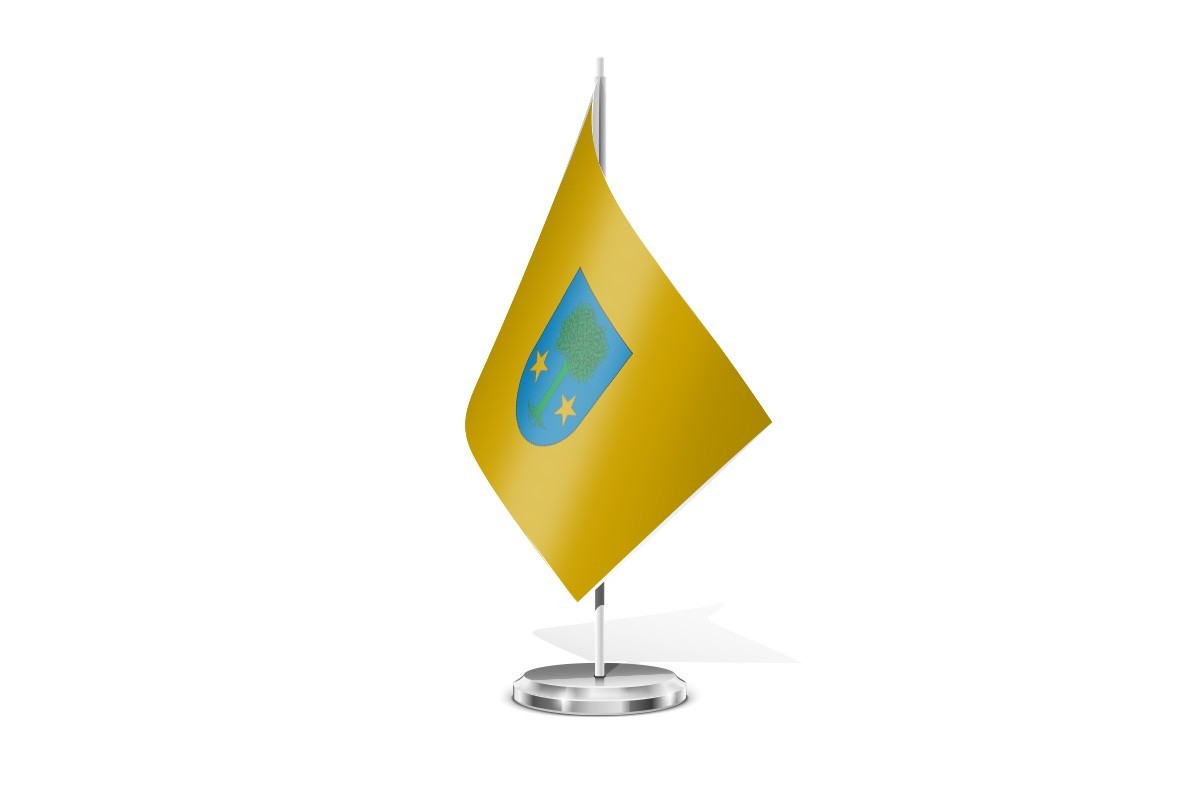 Bandera de mesa de Allín