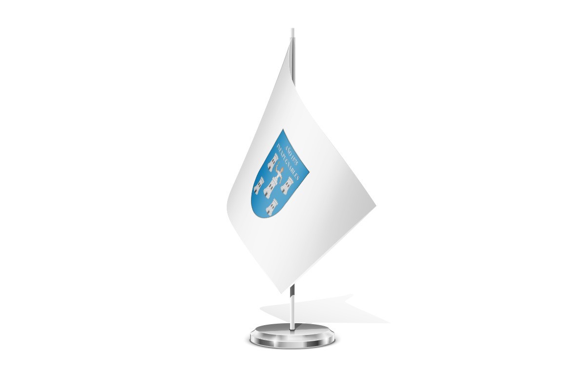 Bandera de mesa de Allo