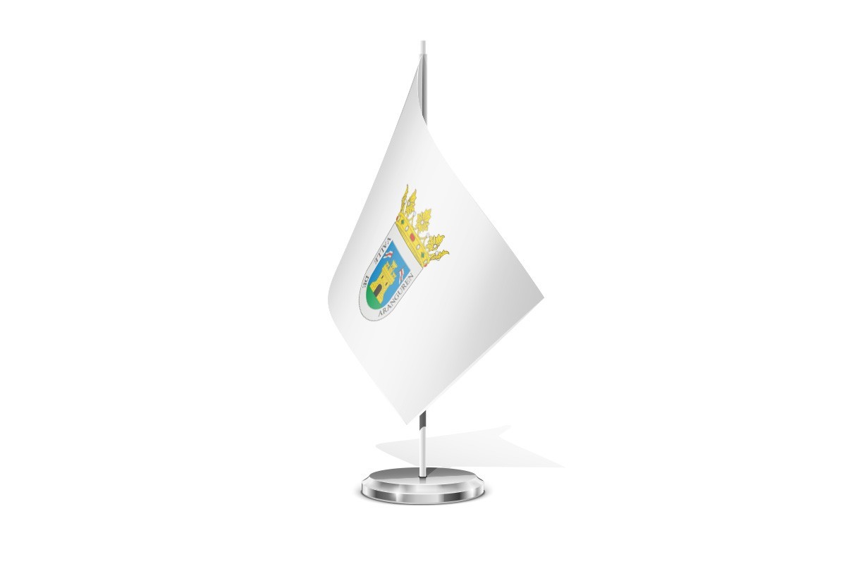 Bandera de mesa de Aranguren