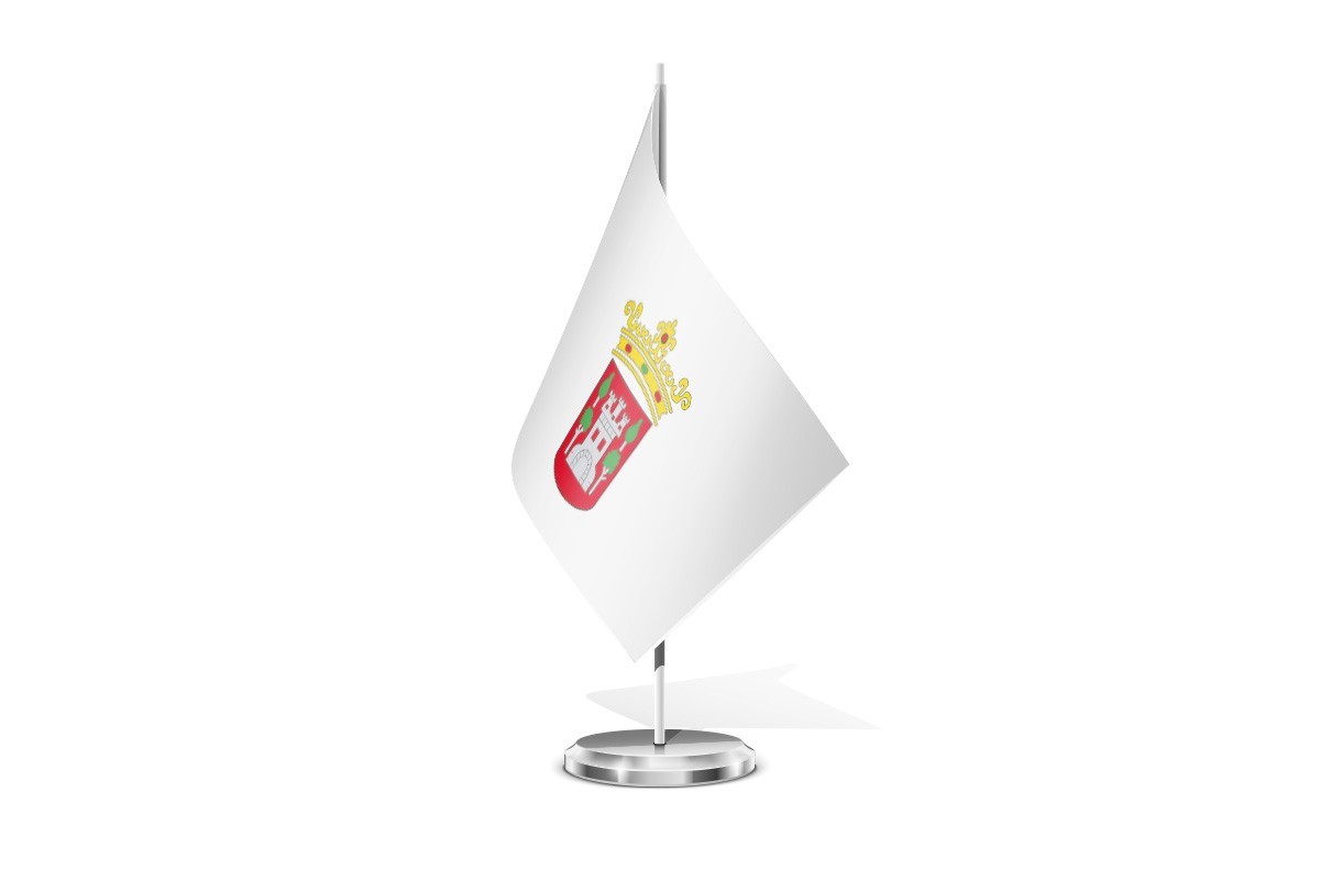 Bandera de mesa de Arguedas