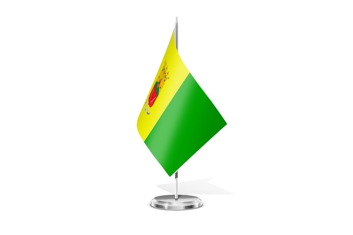 Bandera de mesa de Arucas