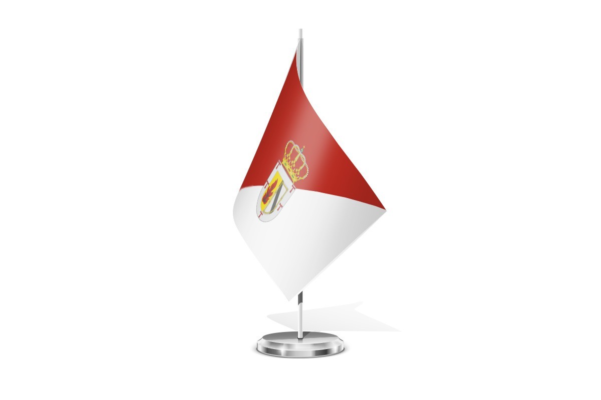 Bandera de mesa de Baterno