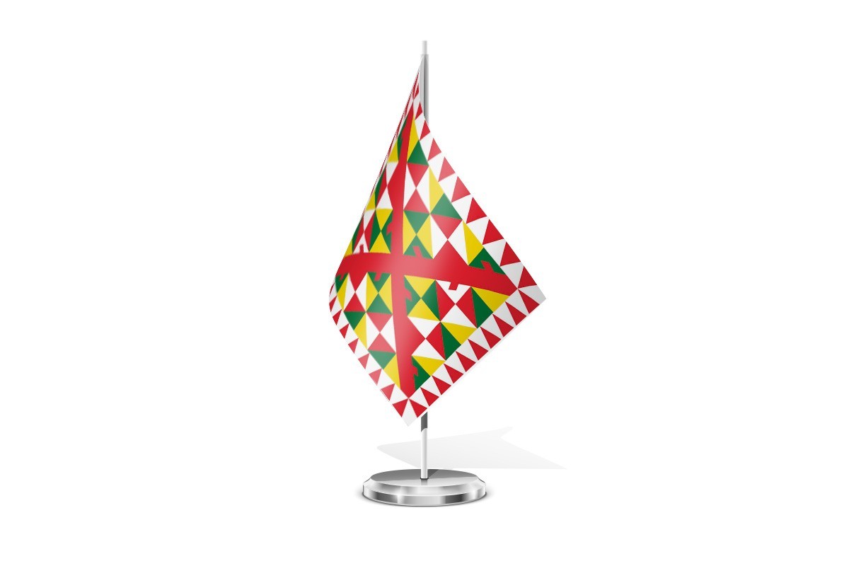 Bandera de mesa de Baztan
