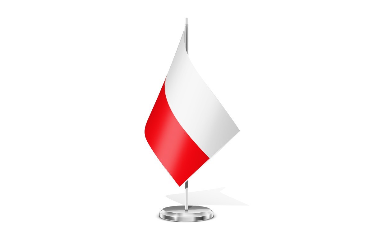 Bandera de mesa de Breña Alta