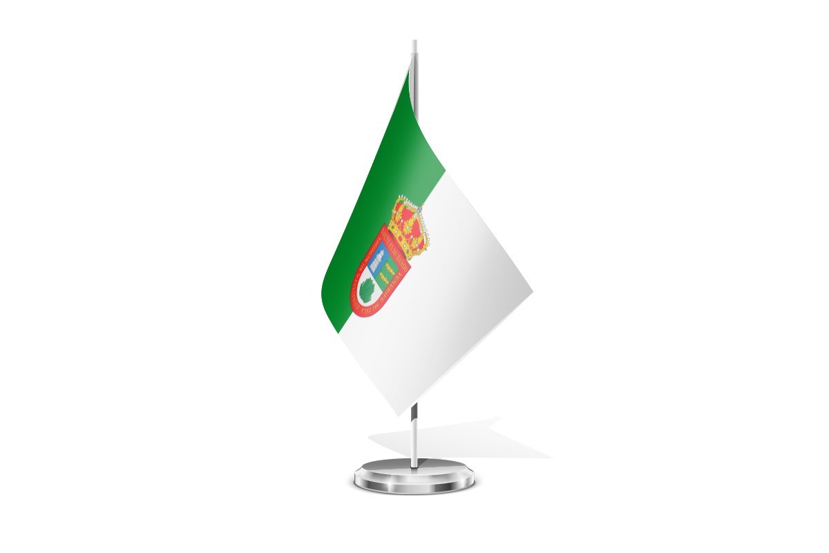 Bandera de mesa de Buenavista del Norte Bandera de mesa de Buenavista del Norte