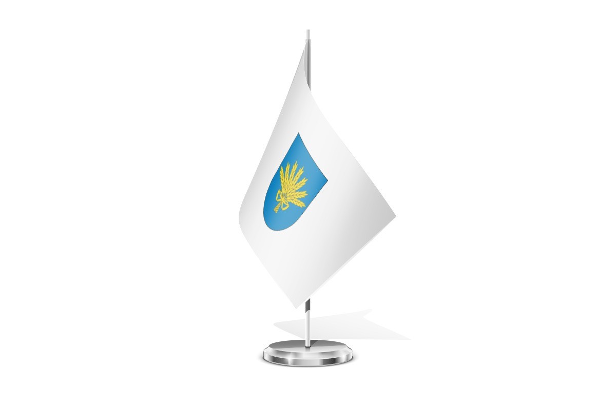 Bandera de mesa de Busto