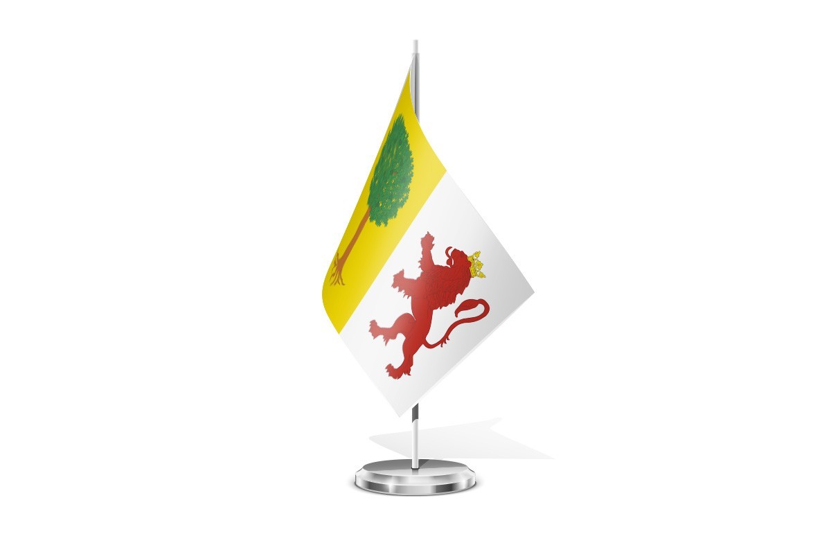 Bandera de mesa de Cabezuela del Valle