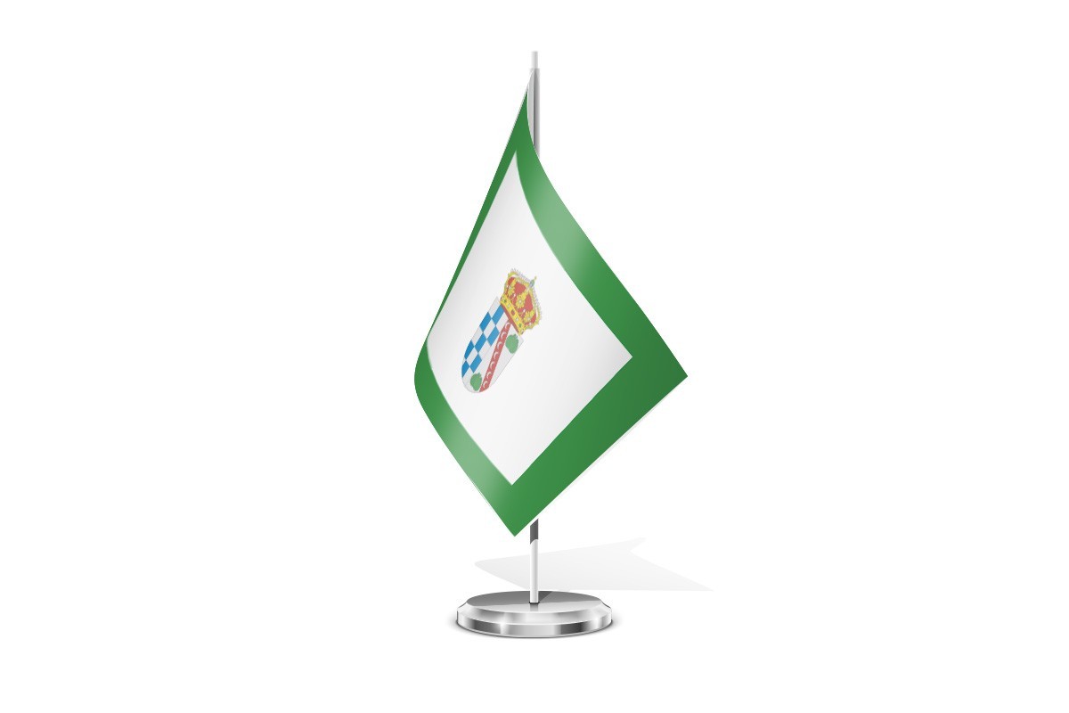 Bandera de mesa de Caminomorisco