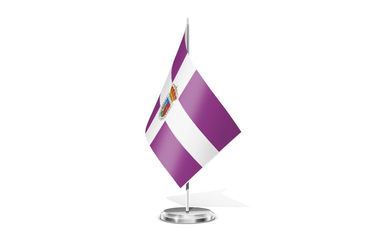 Bandera de mesa de Casar de Palomero