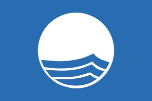 Bandera Certificado de Calidad Azul 123