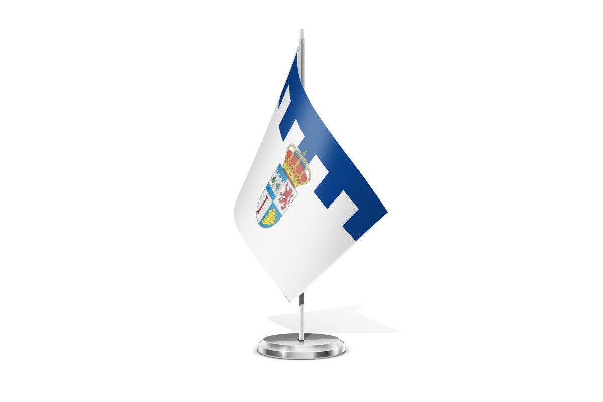Bandera de mesa de Ceclavín