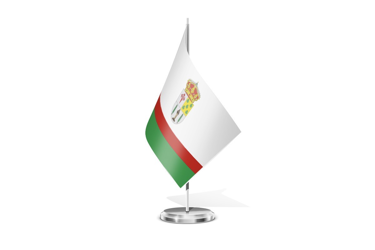 Bandera de mesa de Corte de Peleas