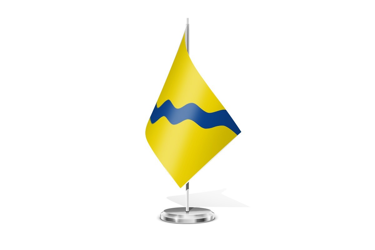 Bandera de mesa de Fresnedoso de Ibor