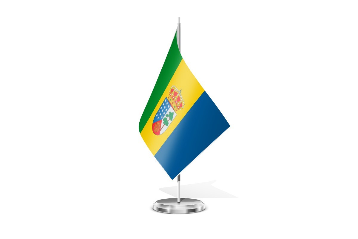 Bandera de mesa de Garafía Bandera de mesa de Garafía