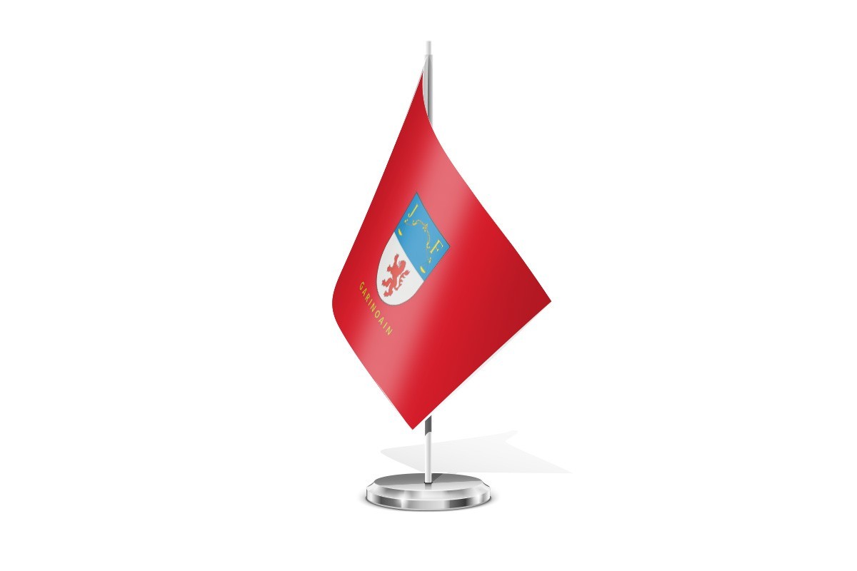 Bandera de mesa de Garínoain