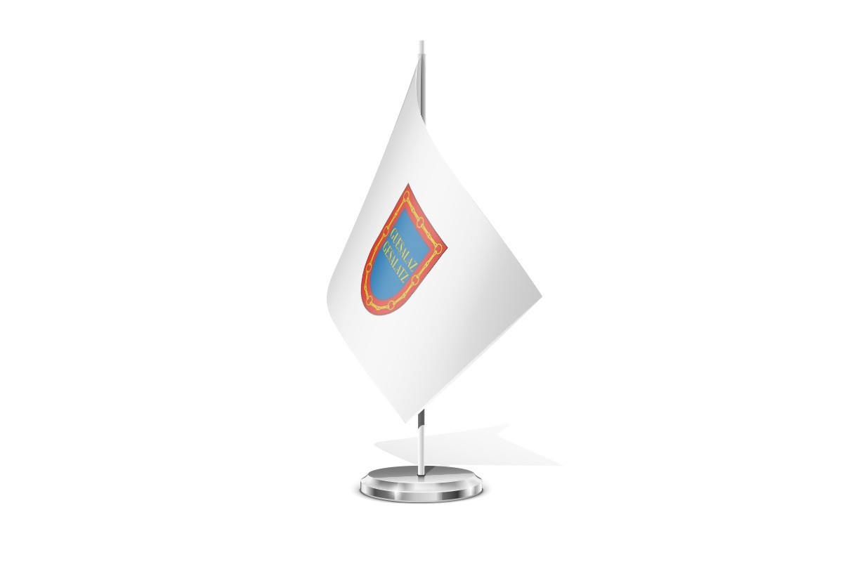 Bandera de mesa de Guesálaz
