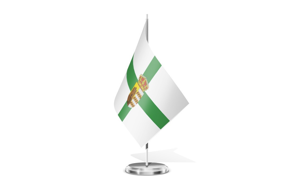 Bandera de mesa de Herrera del Duque