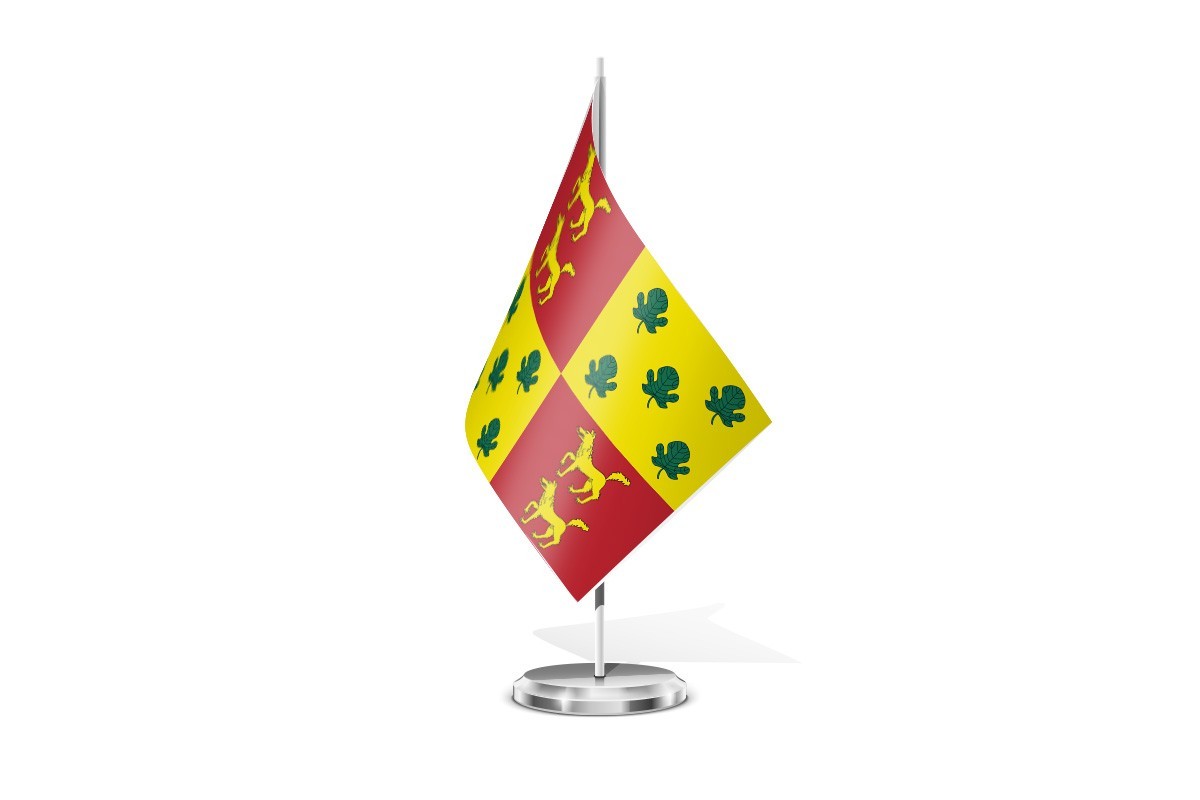 Bandera de mesa de Lobón
