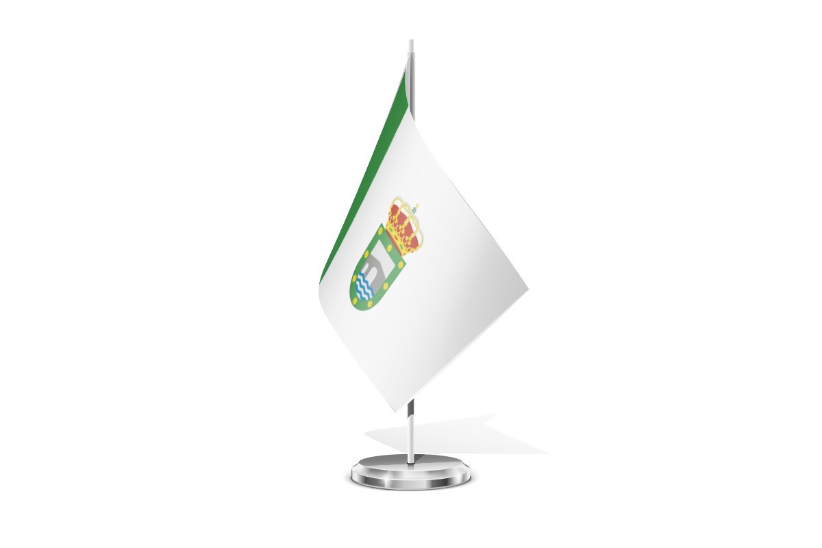 Bandera de mesa de Losar de la Vera