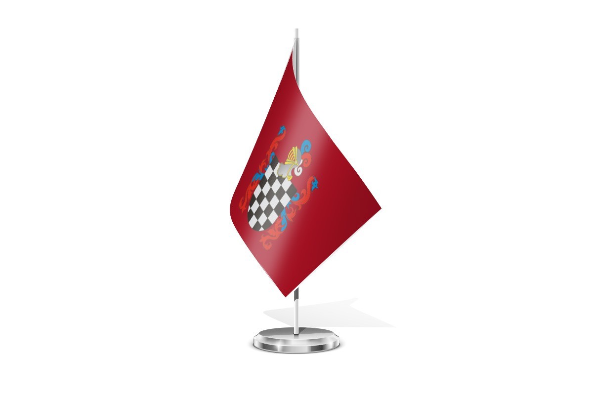 Bandera de mesa de Luzaide