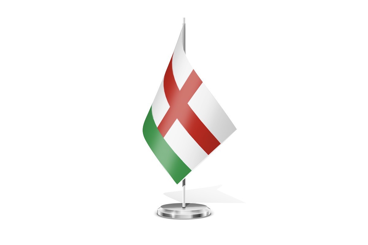 Bandera de mesa de Marchagaz