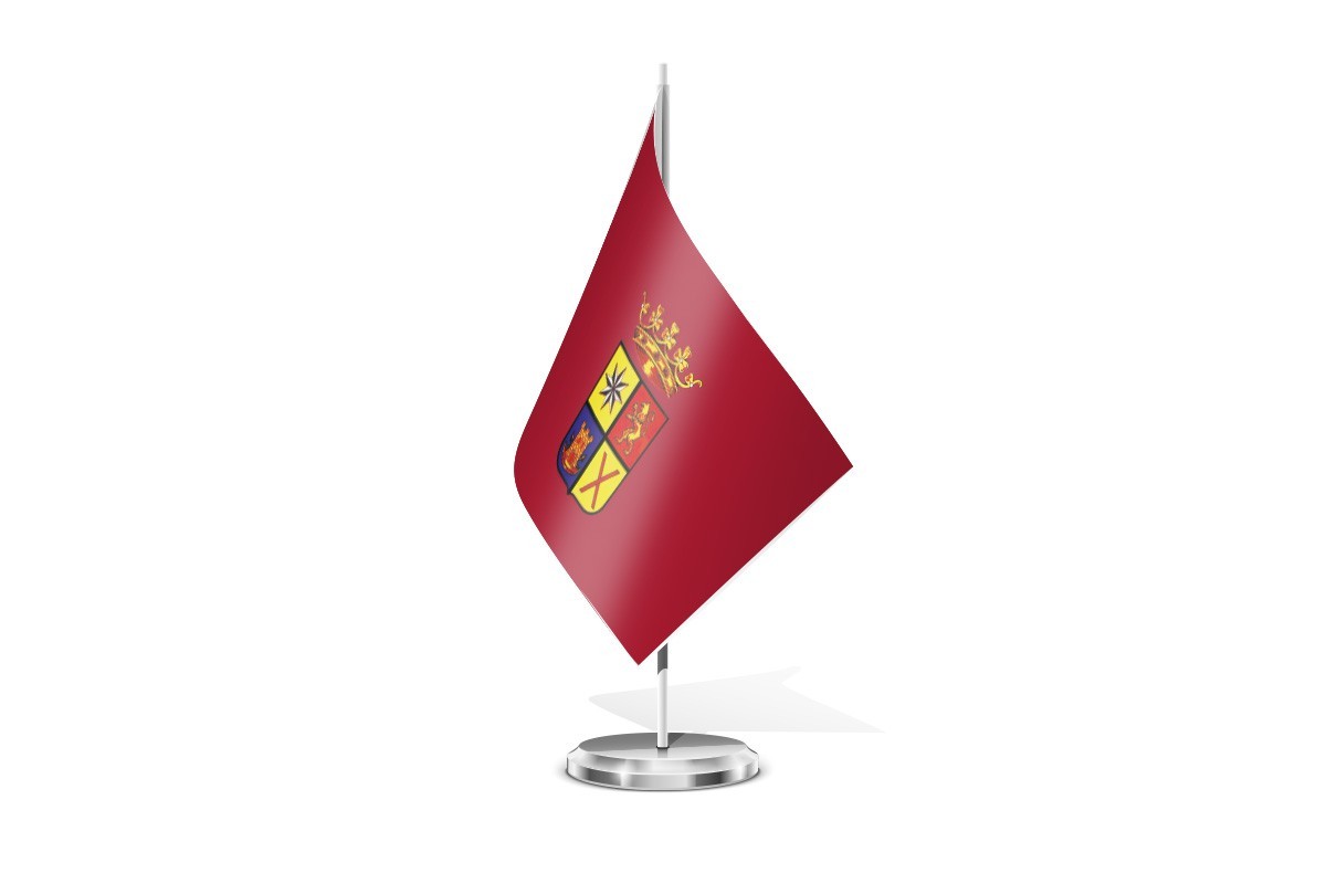 Bandera de mesa de Mendavia