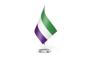 Bandera de mesa de Mesas de Ibor 123