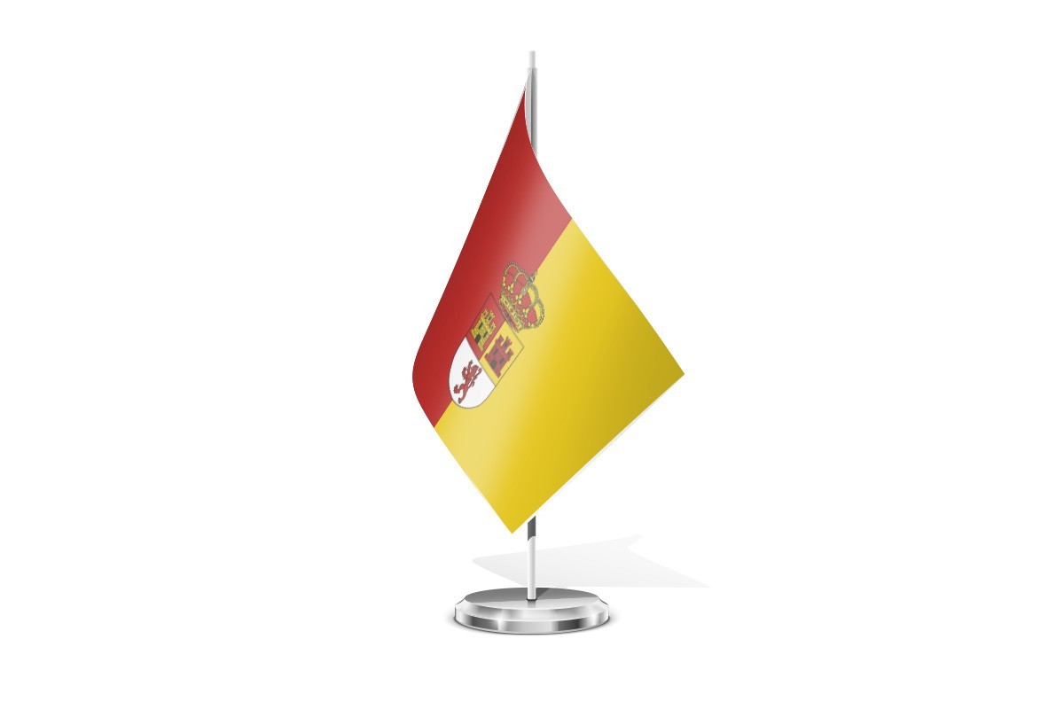Bandera de mesa de Moraleja
