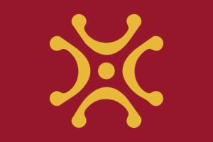 Bandera de Lábaro de alta calidad 123