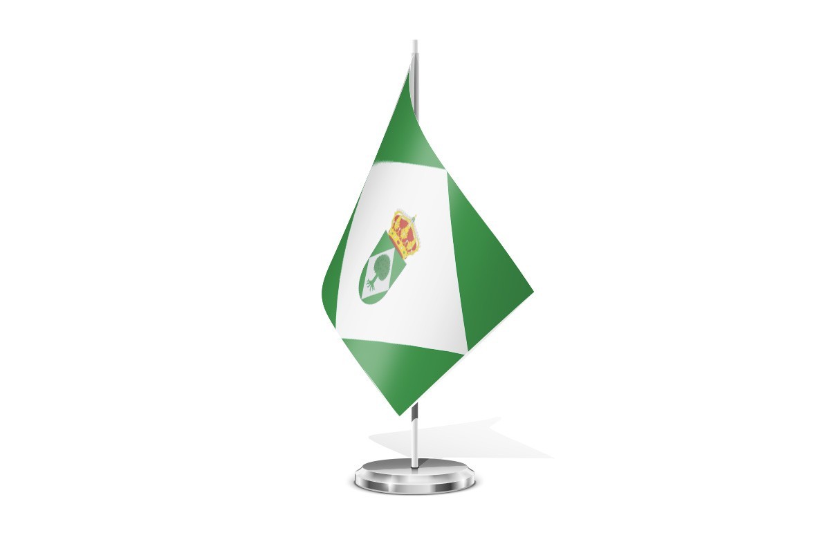 Bandera de mesa de Navezuelas